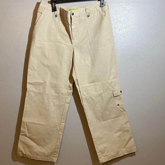 NWT Sigrid Olsen Light Tan Modernist pants - Picture 1 of 6